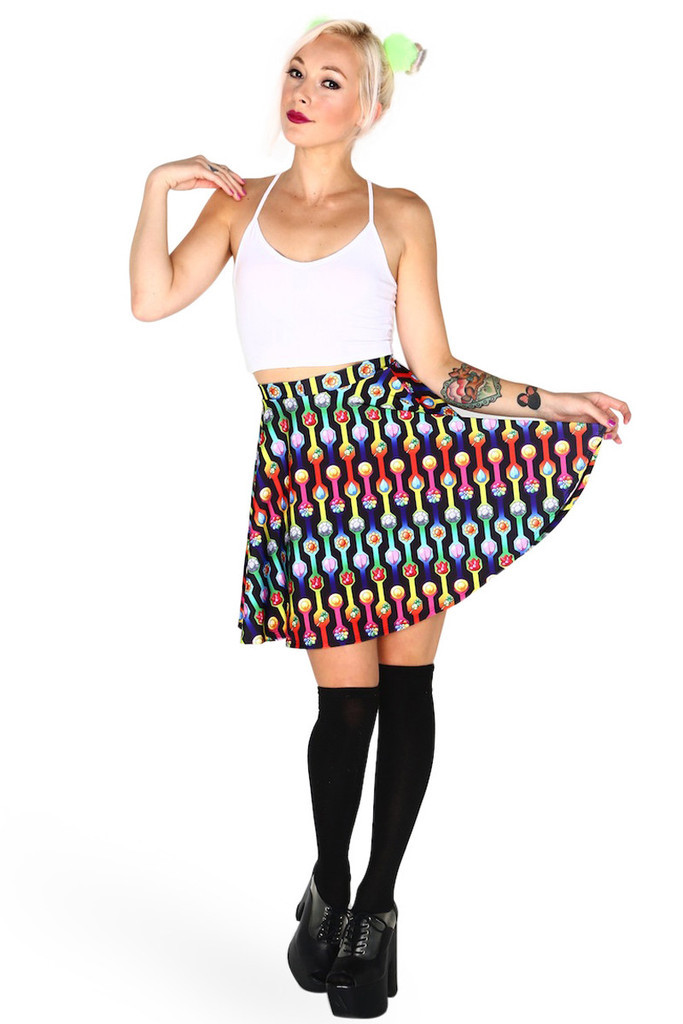 F33105 Summer Women Mini Skater Skirt Sexy Girl Cheerleader TuTu Skirt